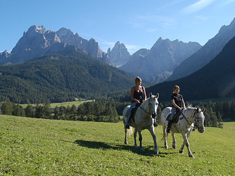 horse riding